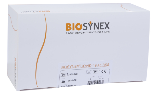 Biosynex covid-19 Ag BSS Rapid Antigenic Test