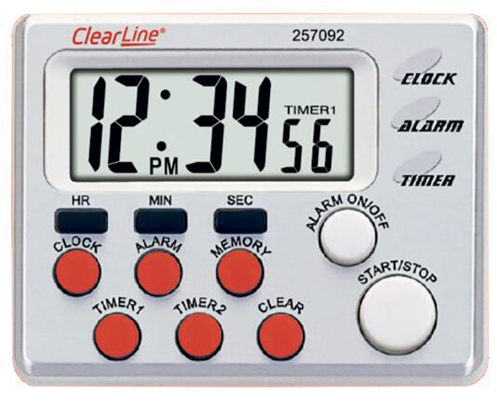 Minuteur ClearTime II ClearLine® - Petits matériels divers