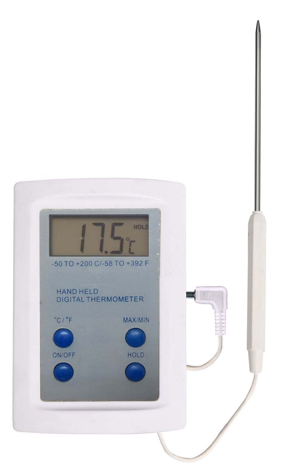 Thermomètre digital à sonde amovible - Petits matériels divers :  thermomètres - Microbiologie : analyses et mesures - Matériel de laboratoire