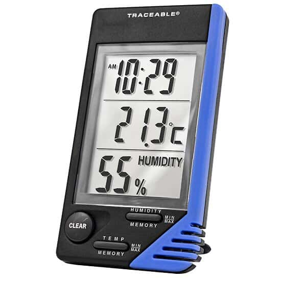 Thermomètre digital étanche à sonde amovible 10 mémoires