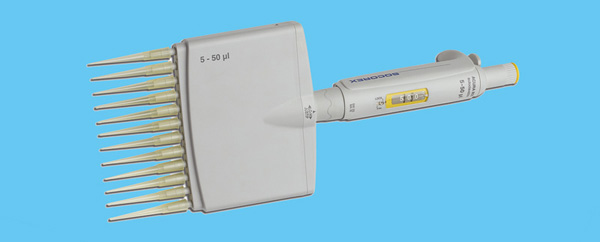 Socorex Acura® 855 pipette - 12 channels, 0.5-10 µl
