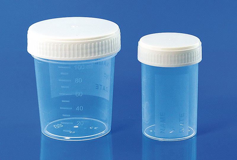 Pots de prélèvement pour urine - Flacons - Flaconnage plastique - Matériel  de laboratoire