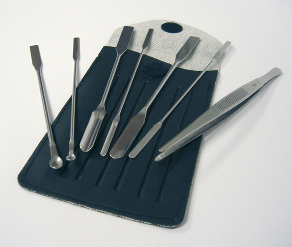 Kit of spoons, spatulas, tweezers - Spoons and spatulas