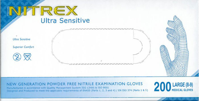 Nitrex Ultra Sensitive Gloves