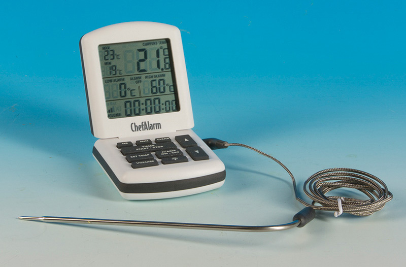 Thermomètre Intérieur/Extérieur, câble 3 mètres, -40 à +70°C - Materiel  pour Laboratoire