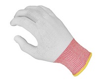 Sous-gants tricotés en nylon avec HDPE ambidextre